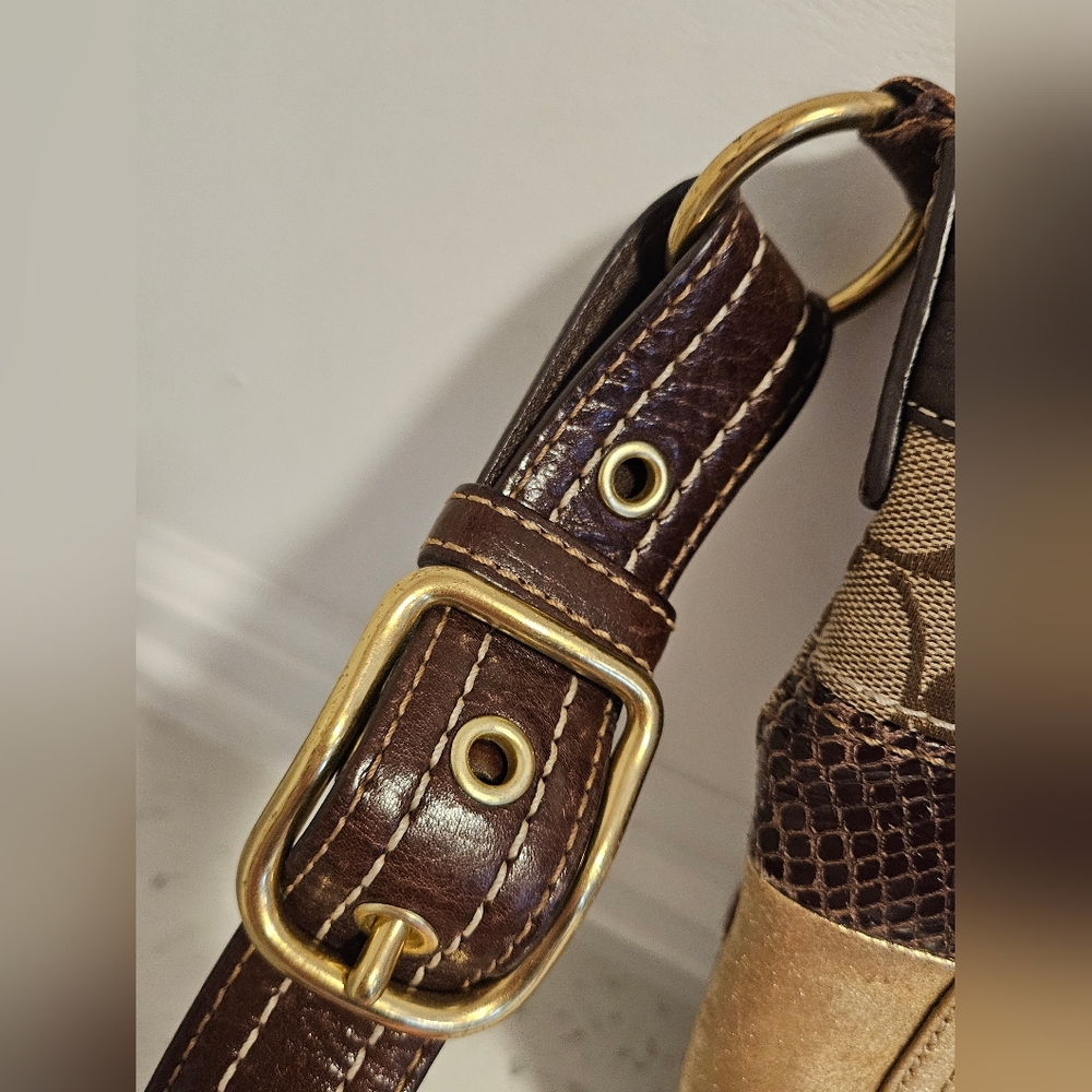 Y2k Coach Patchwork Crossbody Purse - Picture 4 of 10